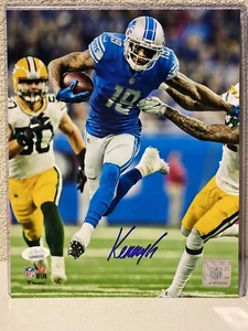 Kenny Golladay Signed Detroit Lions 8x10 Photo JSA - Picture 1 of 5