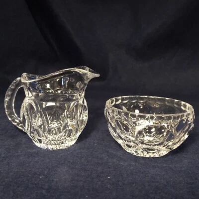 Crema y azucarero con panel óptico de cristal Foto 1 de 4