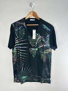 Authentic *CLG* Versace Collection V800682 V-Neck T-Shirt - M - Picture 1 of 5