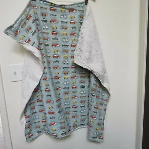AviBear de Niño Coche Camión Manta Felpa Suave Dormitorio Encoltura Toalla Azul - Imagen 1 de 4