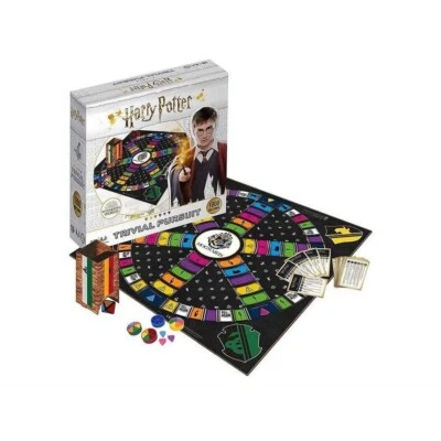 Jogo de tabuleiro HARRY POTTER TRIVIAL PERSEGUITION Ultimate FUN TRIVIA FAMILY HASBRO Gaming - Imagem 1 de 2