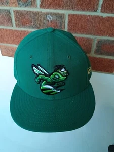 MiLB Augusta Green Jackets Authentic New Era 59FIFTY On Field Size 7 5/8 Fitted - Imagen 1 de 8