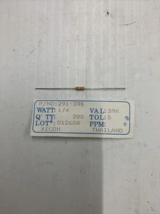 Xicon Resistors 291-39K - Picture 1 of 2