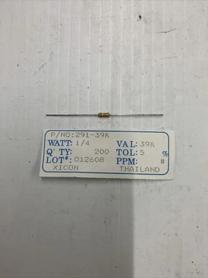 Resistencias Xicon 291-39K Foto 1 de 2