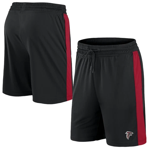 Men's Atlanta Falcons Workout Sweatpants Sports Jogging Training Loose Shorts Cover