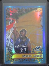 2001-02 Topps Chrome Refractor #95 Michael Jordan Off Centered