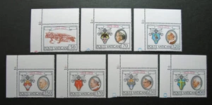 Vaticano 1979 Scott #657-663 nuovo di zecca og - Scott 2010 Valore catalogo $2,00! - Foto 1 di 2