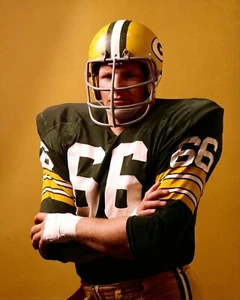 Retrato de estudio Ray Nitschke Green Bay Packers 8x10 foto vintage de fútbol americano de la NFL - Imagen 1 de 1