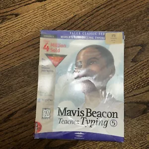 New SEALED Vintage Mavis Beacon Teaches Typing 5 PC CD-ROM - Picture 1 of 2
