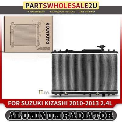 Radiator w/ Trans. Oil Cooler for Suzuki Kizashi 2010-2013 2.4L Automatic Trans. - Image 1 of 4