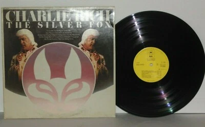 CHARLIE RICH Vinyl The Silver Fox LP Holland 1974 Epic Records Country Vinyl - Image 1 of 3