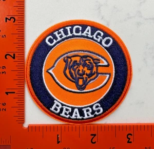 Chicago Bears Embroidered Iron-On Patch  Football Badge Applique - Picture 1 of 1