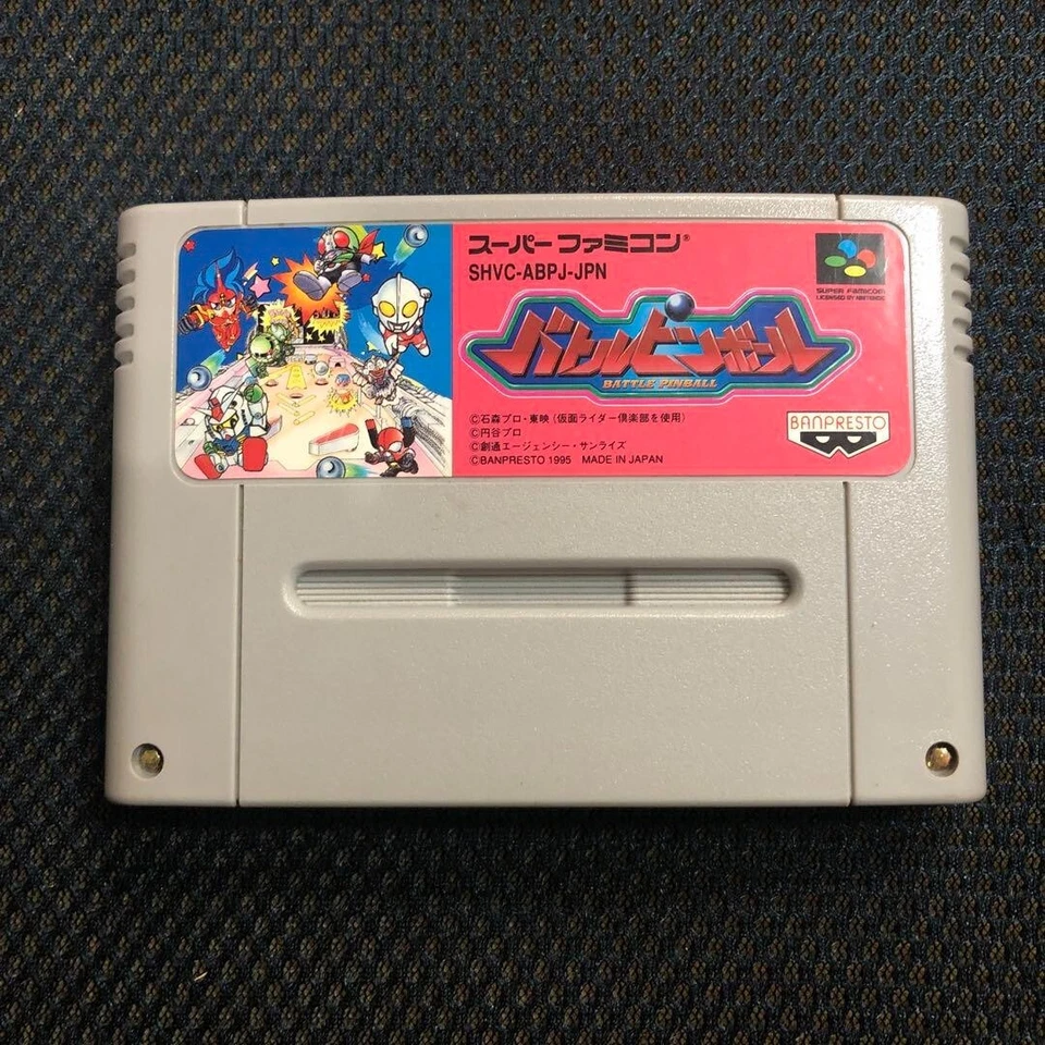 Battle Pin Ball Pinball Nintendo Super Famicom SFC from japan - Image 1 of 1