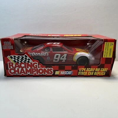 Racing Champions 1996 NASCAR McDonalds Bill Elliot #94 Stock Car - 1:24 Diecast - Image 1 of 4