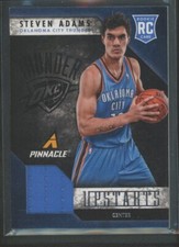 2013-14 Steven Adams Jersey Panini Pinnacle Rookie RC #9