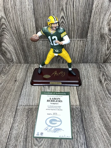 Danbury Mint - Green Bay Packers - AARON RODGERS COA - no box! Cover