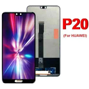 Écran LCD Tactile Pour Huawei P20 Unité D'Affichage Verre Noir - Photo 1 sur 2