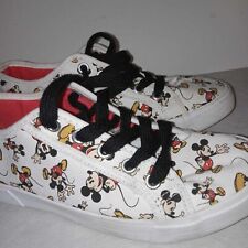 Walt Disney Mickey Mouse Tennis Canvas Shoes Sneakers Size 5 Excellent!
