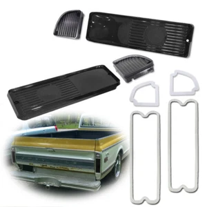 Tail Light & Reverse Light-Smoke Lens W/ Gasket For Chevy Pickup-Truck 1967-1972 - Picture 1 of 8