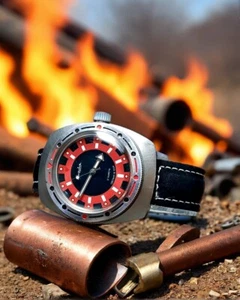 Vostok Amphibia watch Russia Soviet Wostok Komandirskie MOD 214 USSR vintage - Picture 1 of 7