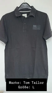 Herren Poloshirt von Tom Tailor in Größe L in Schwarz - Bild 1 von 1