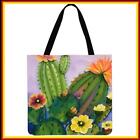 cactus linen bag