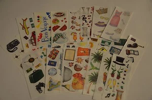 Creative Memories Travel Vacation Studio Stickers You Choose - Picture 1 of 36