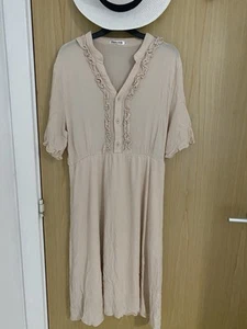 Cherry Koko Size M Light Pink Summer Dress - Picture 1 of 5