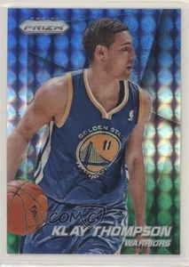 2014-15 Panini Prizm mosaico azul y verde Prizm Klay Thompson #126 - Imagen 1 de 4