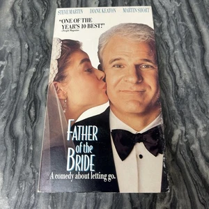 Father of the Bride VHS Tape Comedy Steve Martin Diane Keaton Martin Short - Picture 1 of 4