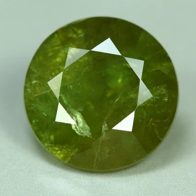 3.12 Cts_Great Loose Gemstone_100 % Natural Green Demantoid Garnet_Namibia - Image 1 of 3