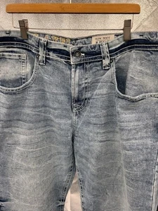 TK Axel Jeans Herren 40x30 Slim Boot Stretch Blau Denim Hose Medium Wash - Bild 1 von 4