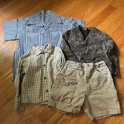 Lote de ropa para niños años 50 60 niño paquete camisa chaqueta blazer corta años 50/1960’s Foto 1 de 4