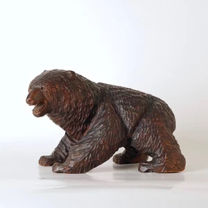 Early Ainu carving of Bear . Late 19-early 20 th century ZJ8 - Picture 1 of 15