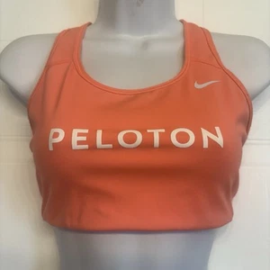 Peloton X Nike Dri-Fit Medium Support Swoosh Sports Bra UnPadded Size Medium - Picture 1 of 9