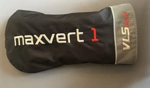 VLS GOLF MAXVERT 1 DRIVER HEADCOVER Schwarz Silber Grau Rot Neu ohne Etikett - Bild 1 von 3
