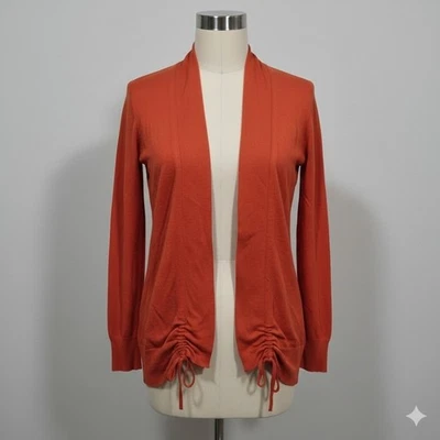 Cárdigan Ralph Lauren Naranja Quemado Talla Xs Foto 1 de 4