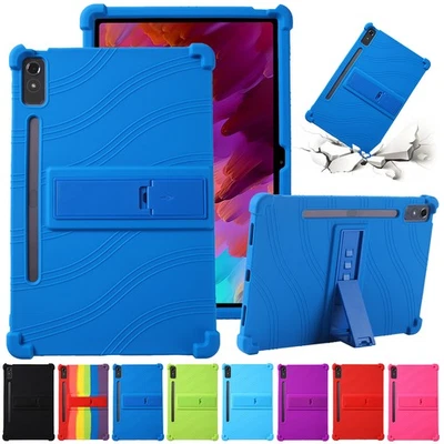 Case For Lenovo Tab P12/Lenovo XiaoXin Pad Pro 12.7in 2023 Silicone Stand Cover - Image 1 of 4