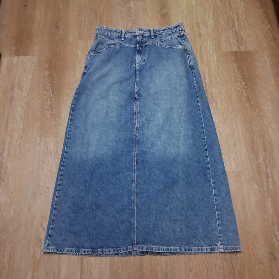 we the free denim maxi skirt Size 14 Boho - Image 1 of 4