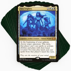 ***Custom Commander Deck*** Sen Triplets - Strategy Theft - EDH MTG Magic Cards - Picture 1 of 6