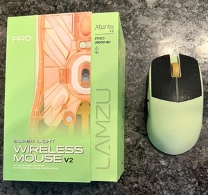 Lamzu Atlantis Pro V2 (Matcha Green/Jade) - Used, Excellent Condition - Photo 1/9