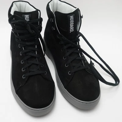 Zapatillas altas Samuel Hubbard para hombre 9,5 M de cuero nobuck negro Uptown Adventurer Foto 1 de 4