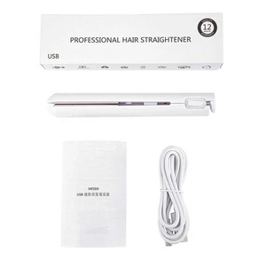 Mini Flat Iron Hair Straightener C Charger New - Picture 1 of 4