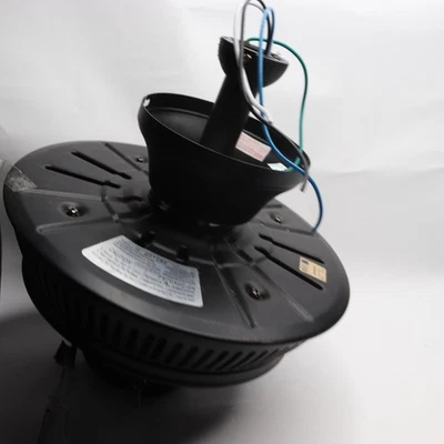 Hampton Bay Glendale III Transitional LED Ceiling Fan Matte Black - Motor Only - Image 1 of 4