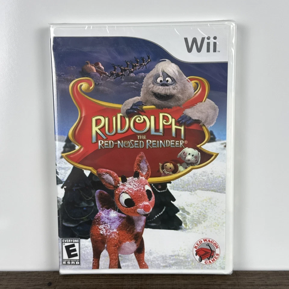 NEW Rudolph the Red-Nosed Reindeer Nintendo Wii Game 2010 Christmas - Image 1 of 2