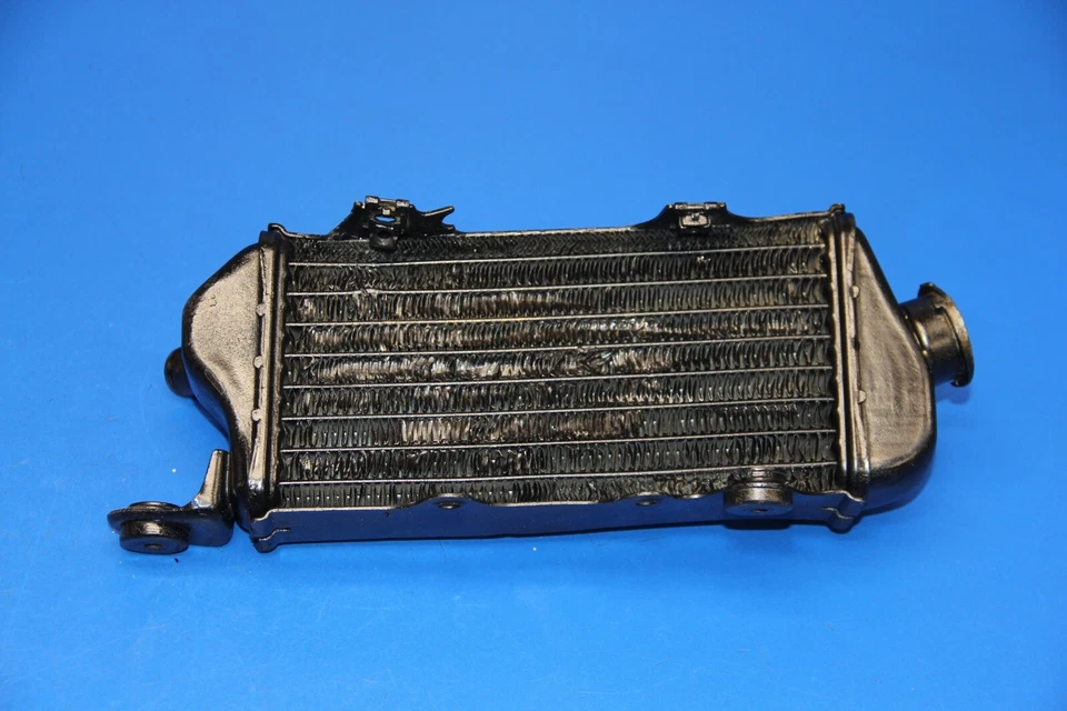 1999 98-13 KX100 KX 100 Radiator Right Side Engine Coolant Reservoir Cooling - Image 1 of 4