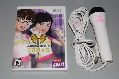 Atrevete a soñar american version Nintendo Wii no manual  original microphone - Image 1 of 4