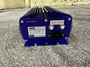 Purple Hydrofarm Lumatek Digital Lighting LK1TH240 Electronic Ballast HPS/MH - Picture 1 of 3