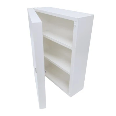 Wall Mounted White Medicine Cabinet - Image 1 of 4