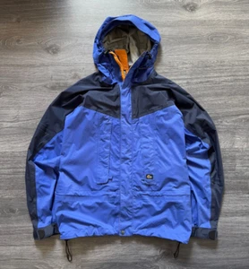 Lowe Alpine Mens Size Medium Triple Point Ceramic Jacket Blue Black Waterproof - Picture 1 of 10